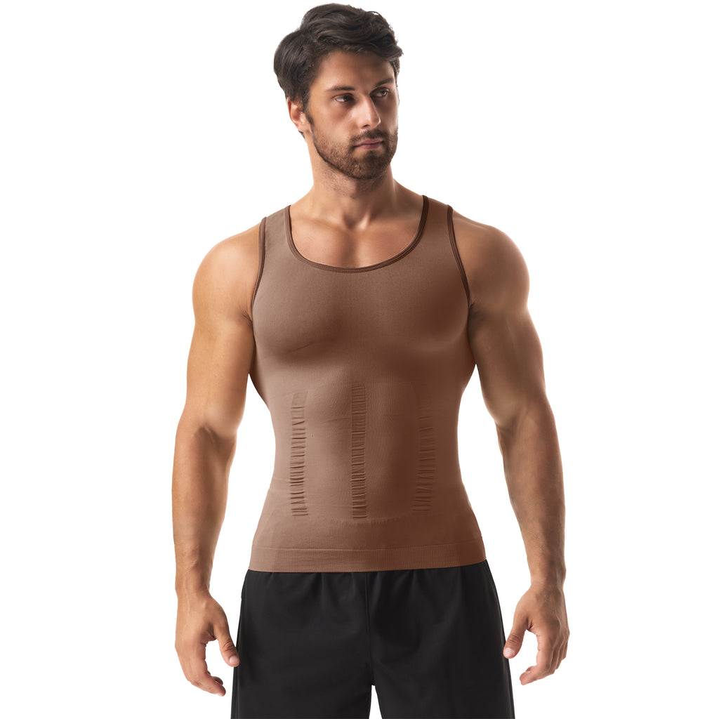 Men's Compression Vest ummy Control Body Shaper